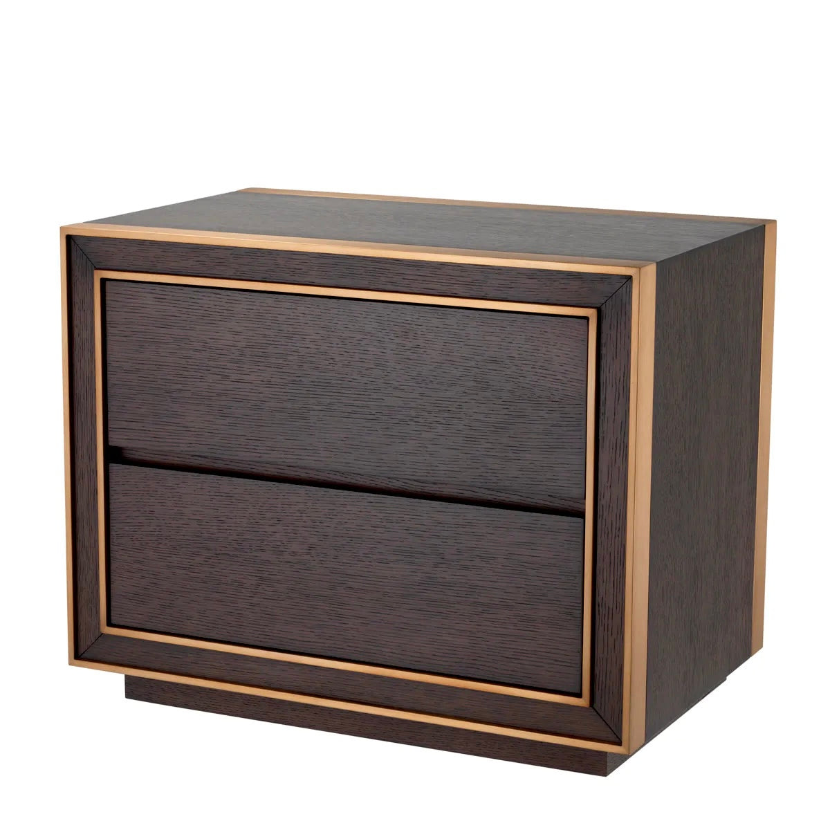 Camelot Brown Oak Nightstand