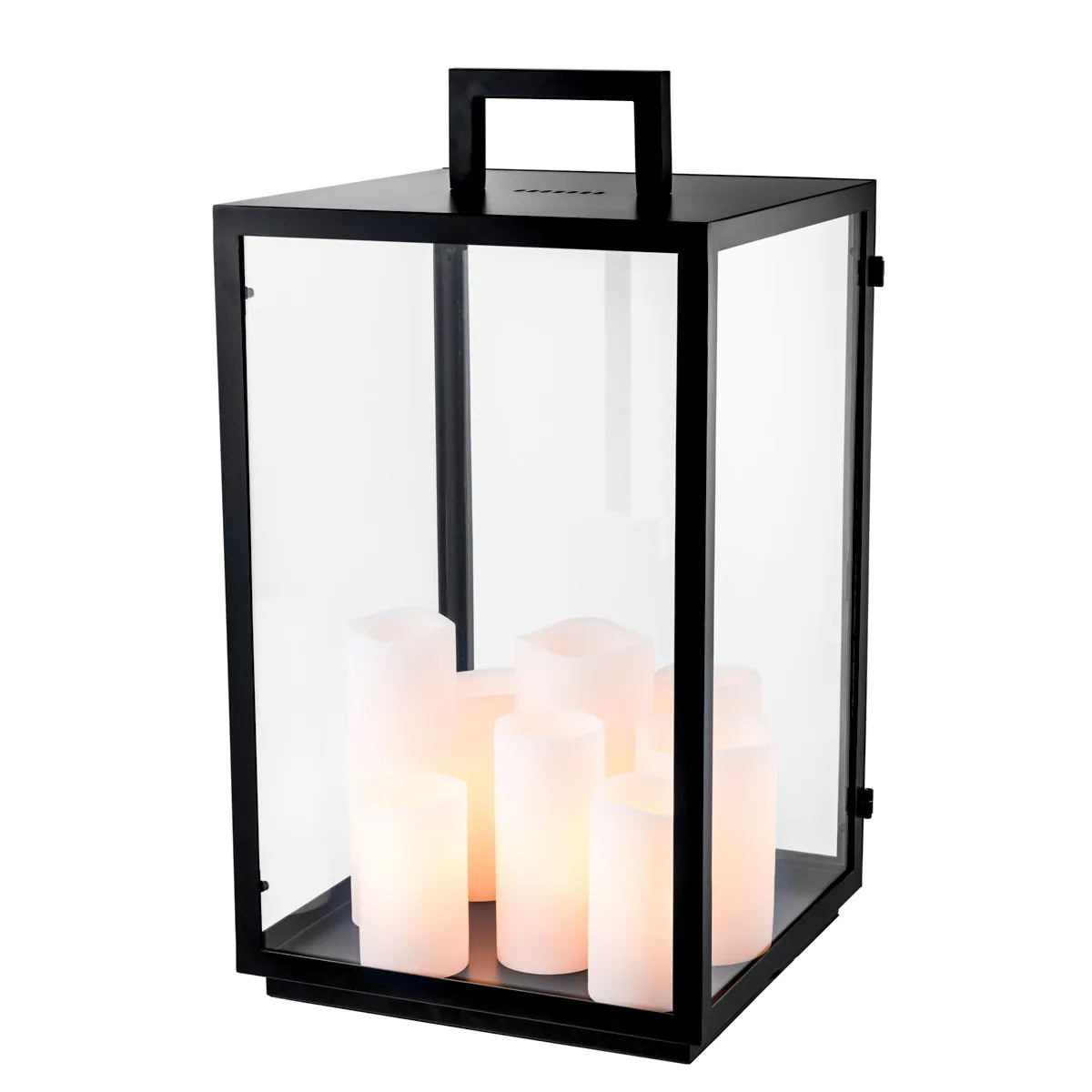 Devon Lantern Lamp | Black
