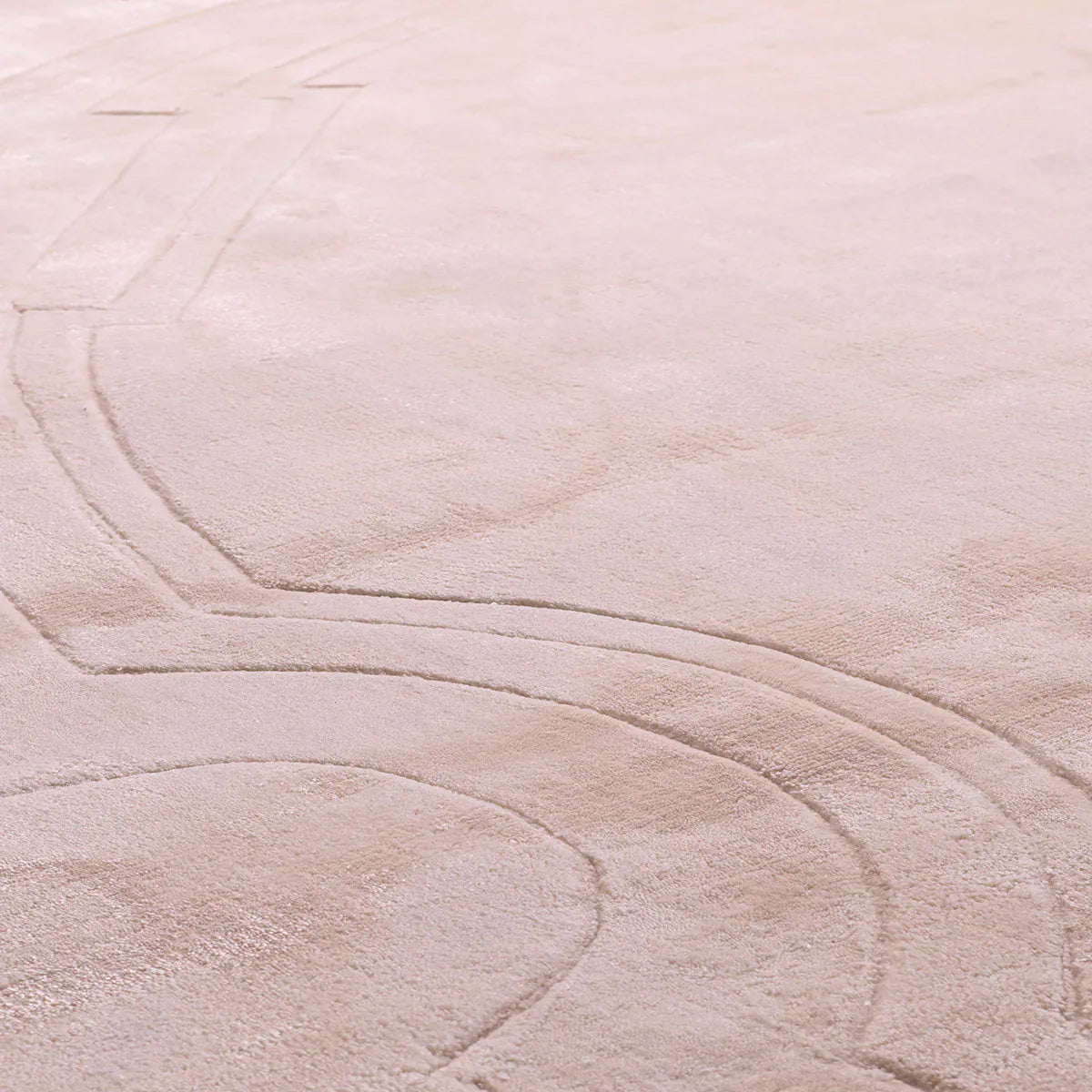 Palazzo Circular Rug | Ivory