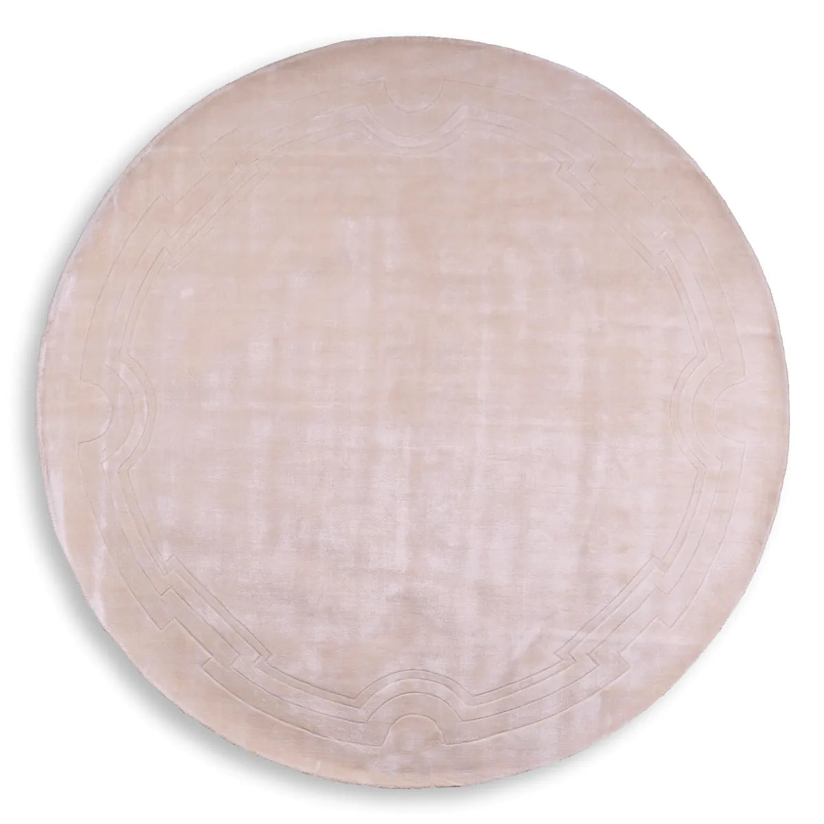 Palazzo Circular Rug | Ivory