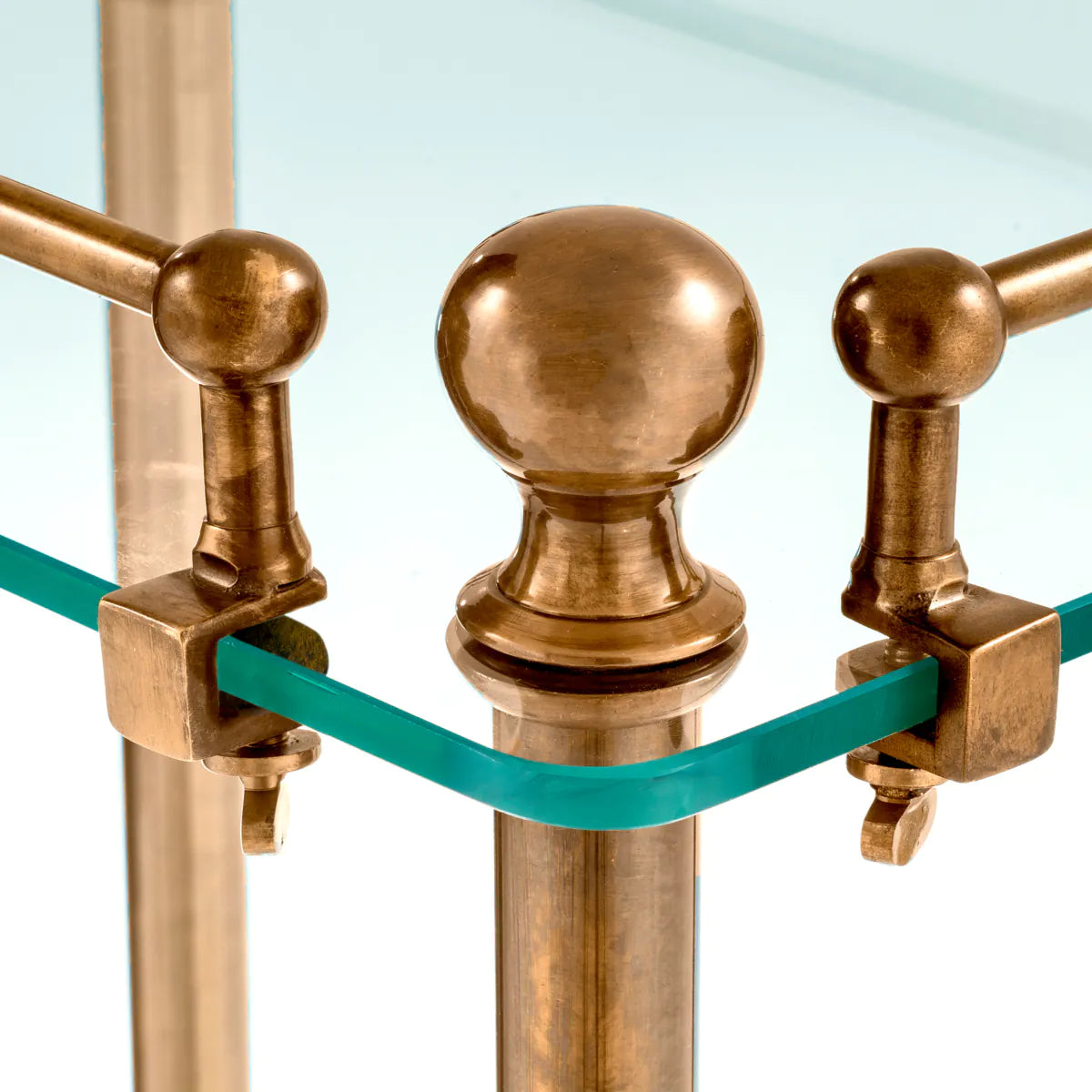 Devon Powder Room Table | Nickel