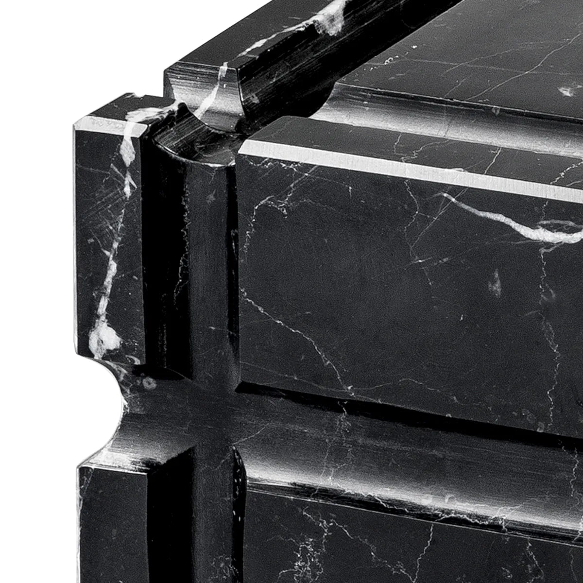 Nestor Black Marble Ashtray