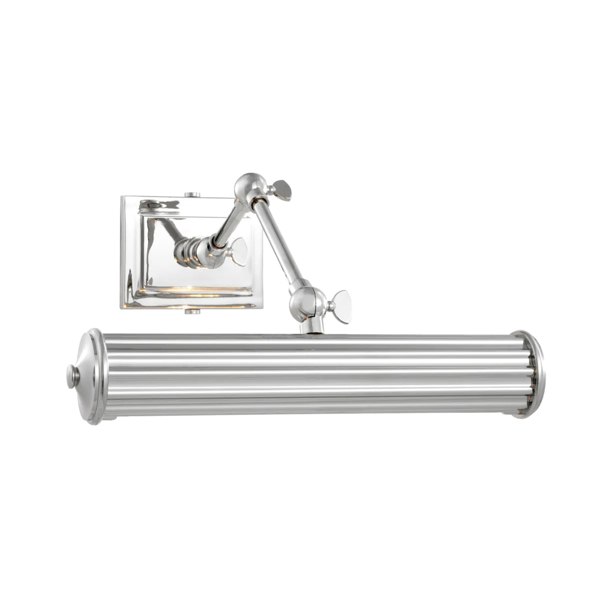 Luca Library Sconce | Nickel