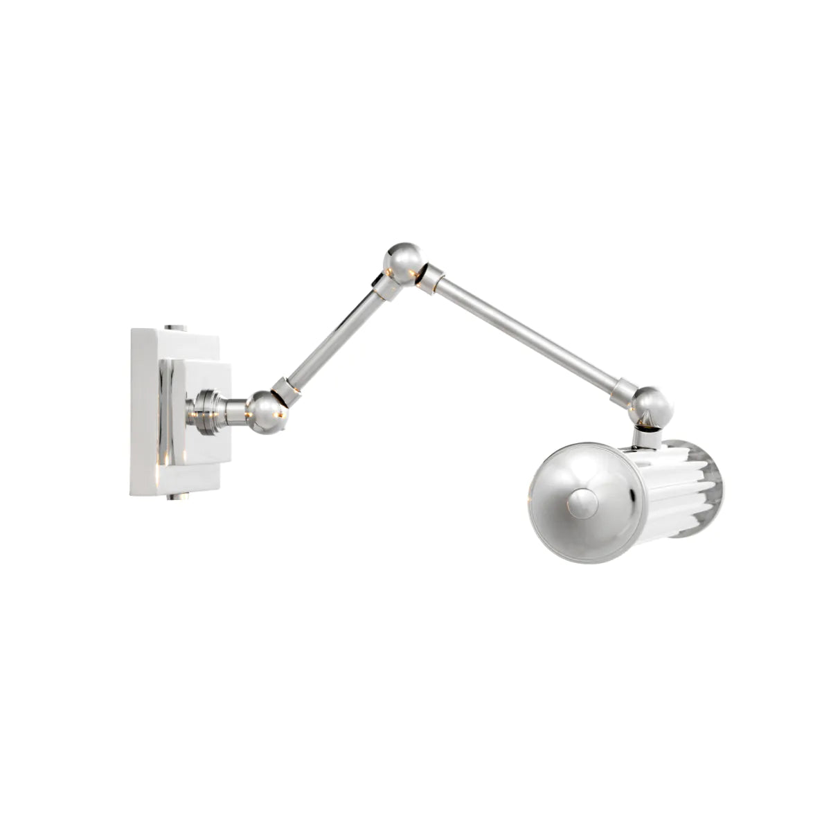 Luca Library Sconce | Nickel