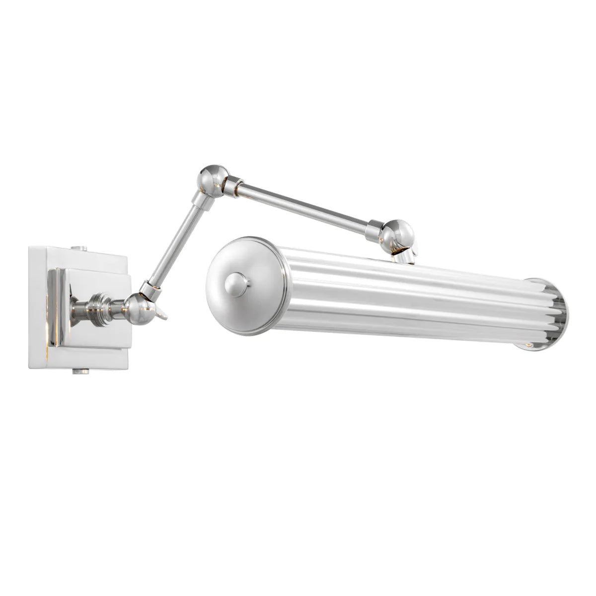 Luca Library Sconce | Nickel