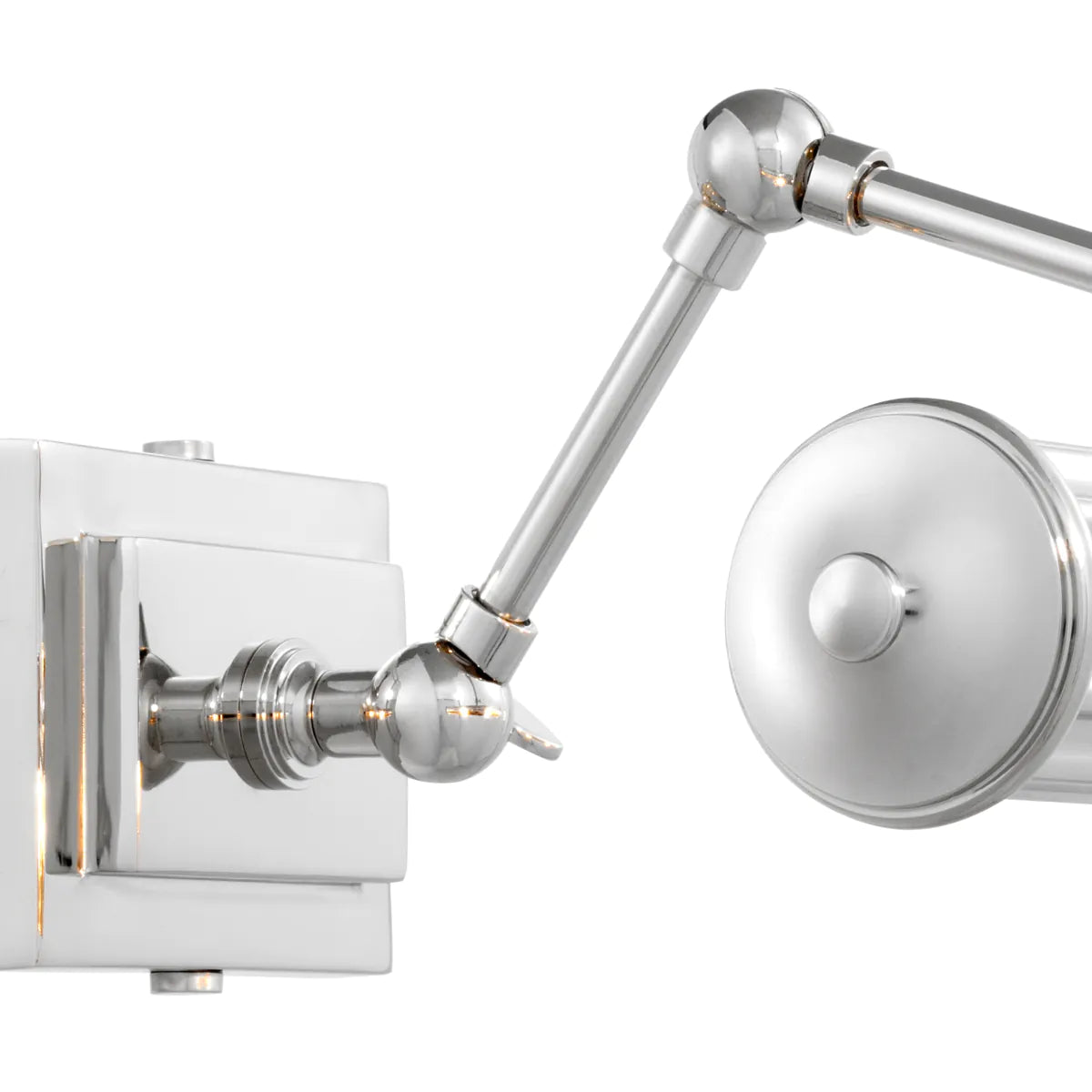 Luca Library Sconce | Nickel