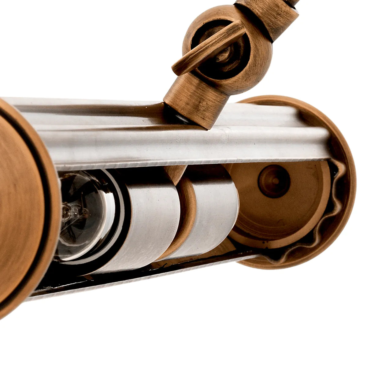 Luca Library Sconce | Nickel