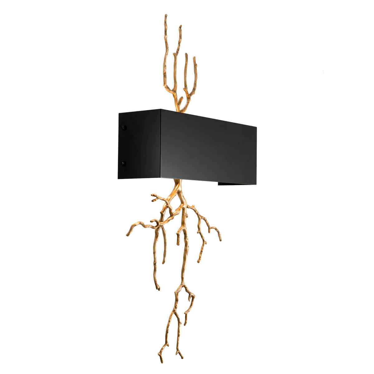 Gilded Twig Sconce
