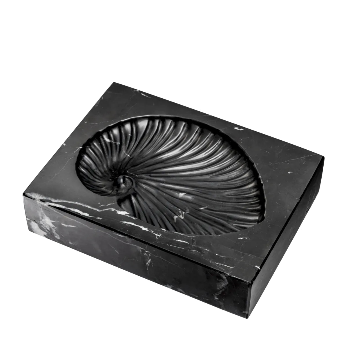 Marble Shell Catchall | Black