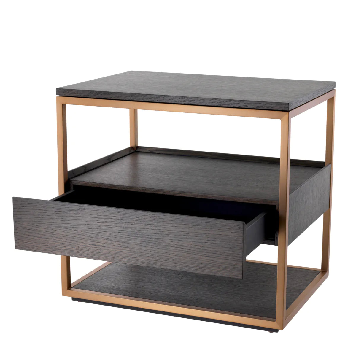 Parker Mocha Oak Nightstand