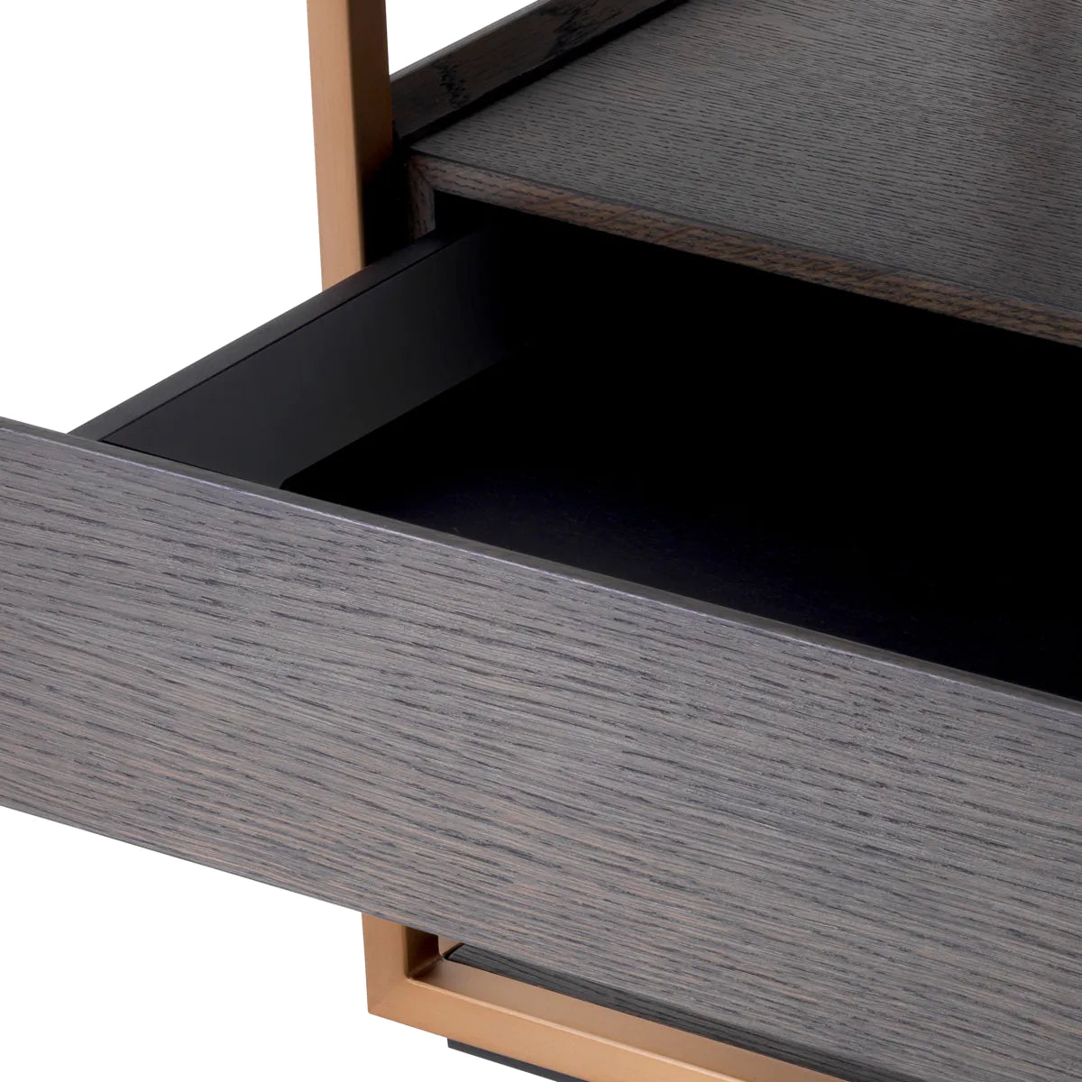 Parker Mocha Oak Nightstand