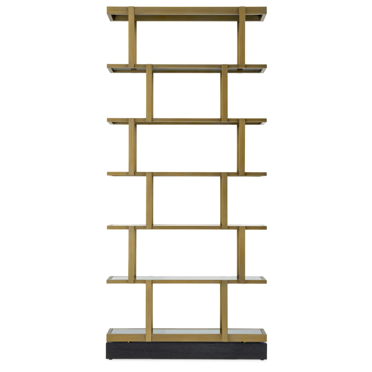 Nesto Smoked Glass Etagere