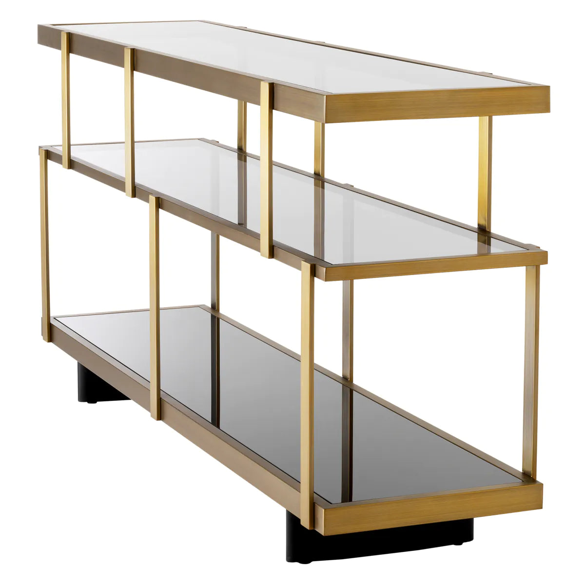 Nesto Smoked Glass Console