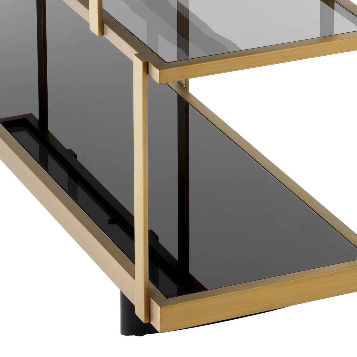 Nesto Smoked Glass Console