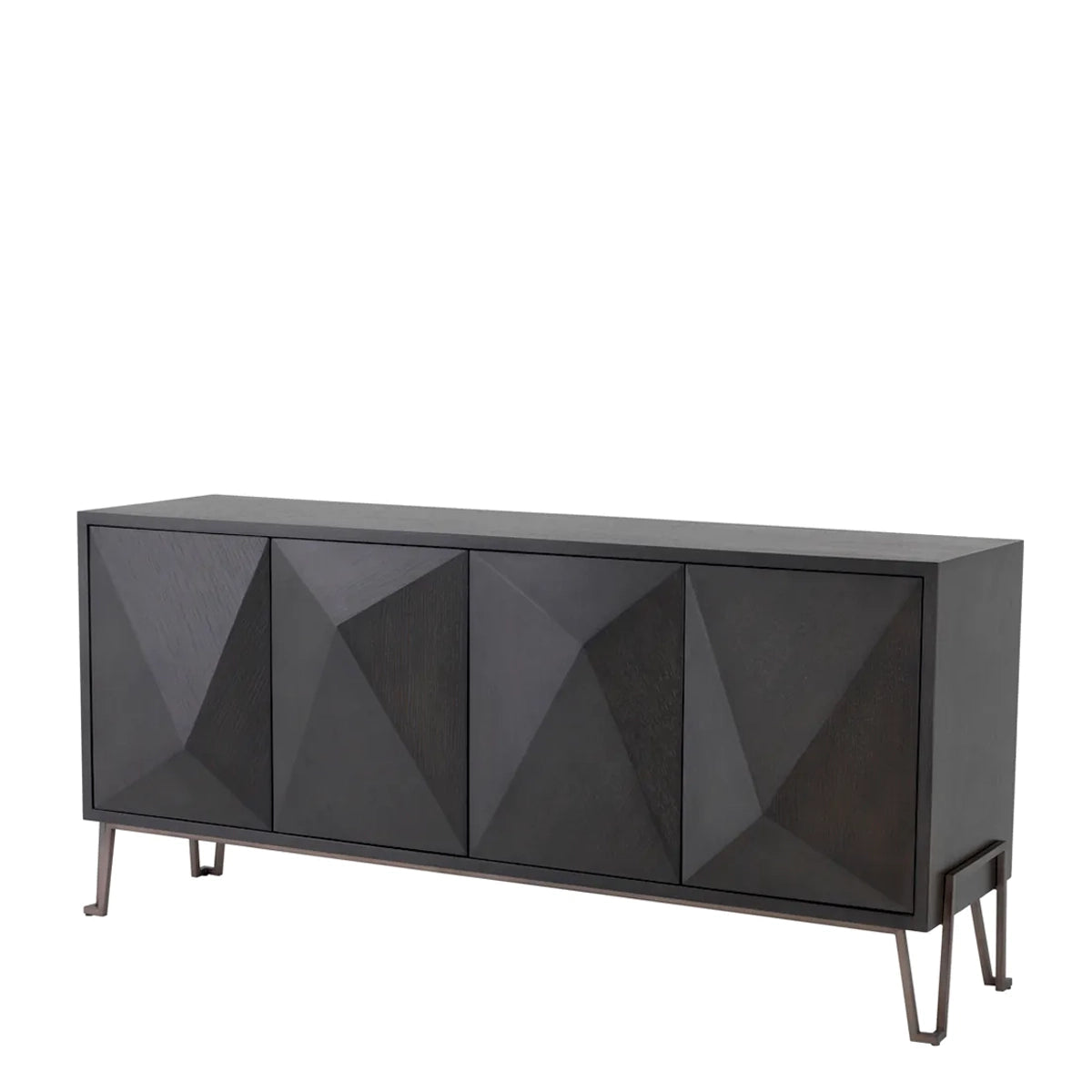 Highland Cabinet | Charcoal Oak