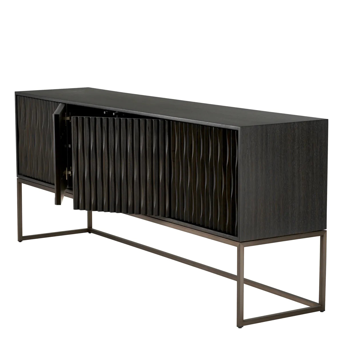 Brayden Oak & Bronze Credenza