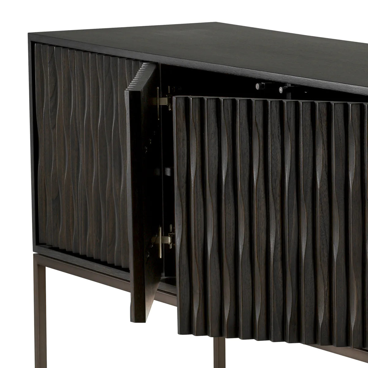 Brayden Oak & Bronze Credenza