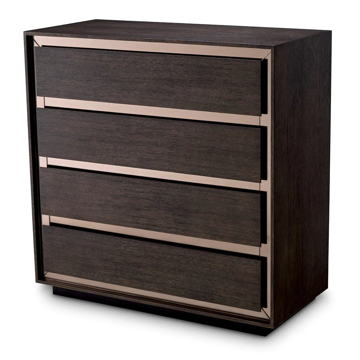 Cabas Mocha Oak & Bronze Dresser