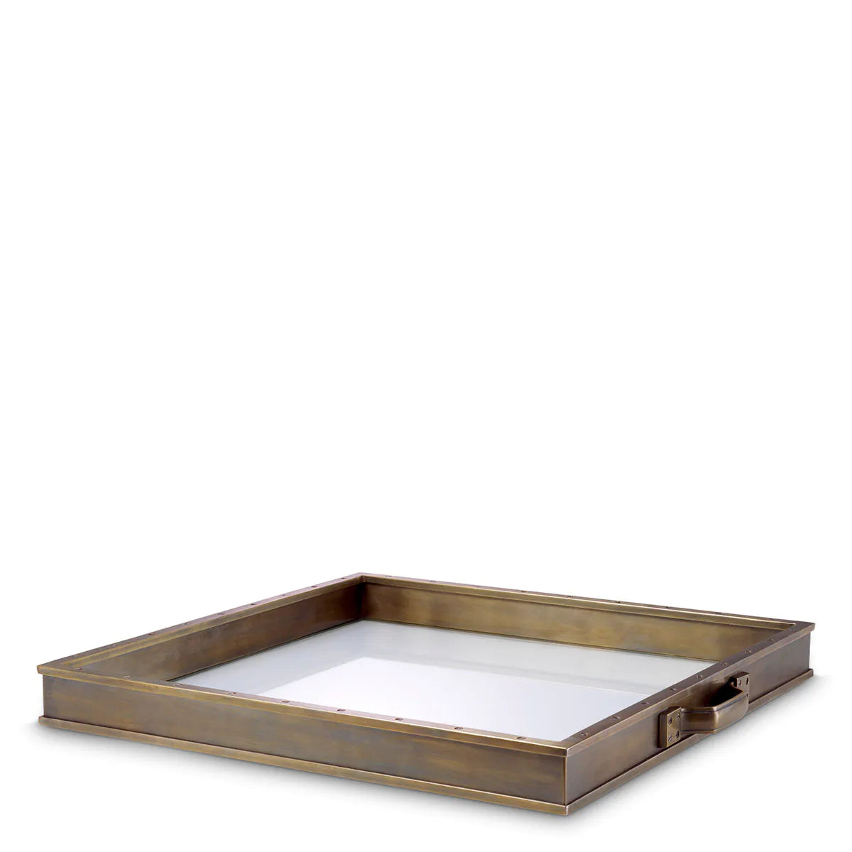 Jetstream Burnished Brass Tray
