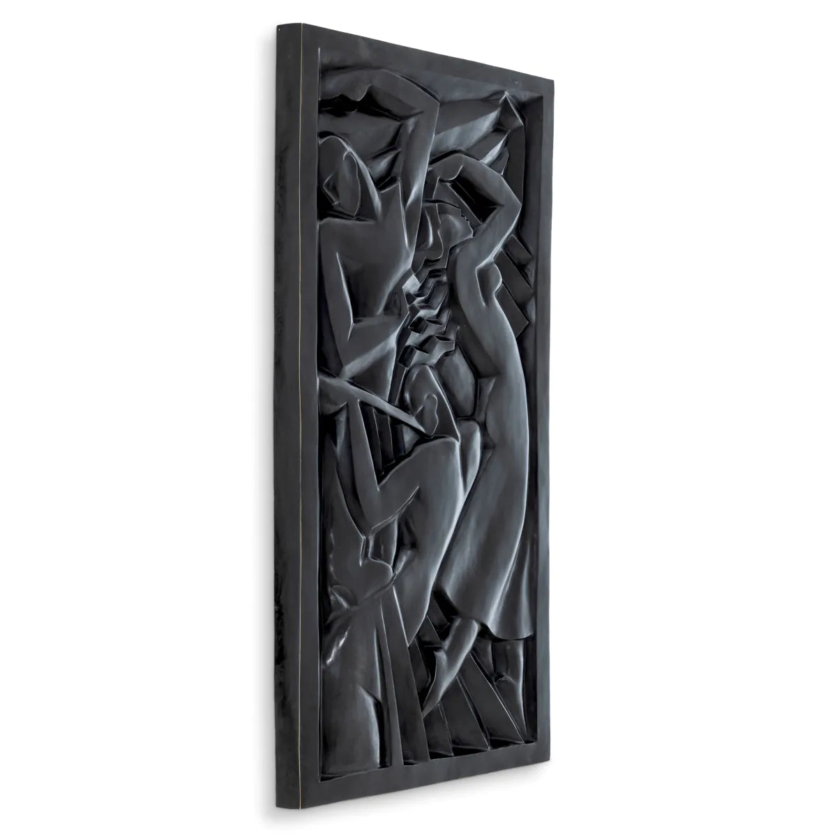 Bronze Art Deco Relief Panels | Set of 4