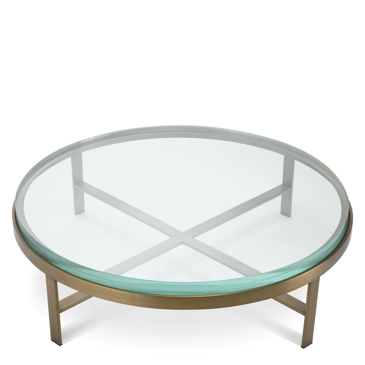 Hoxton Coffee Table | Brass