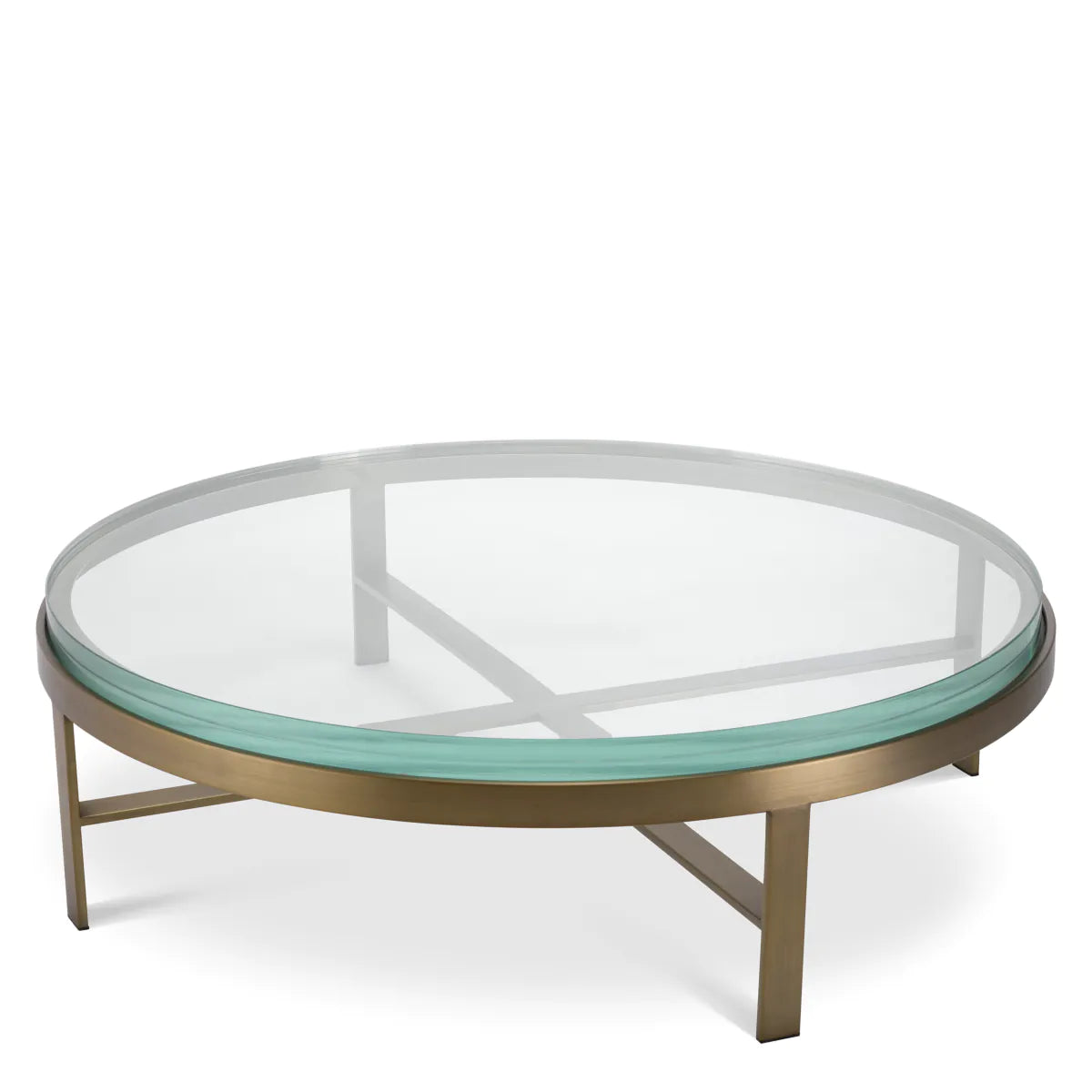 Hoxton Coffee Table | Brass