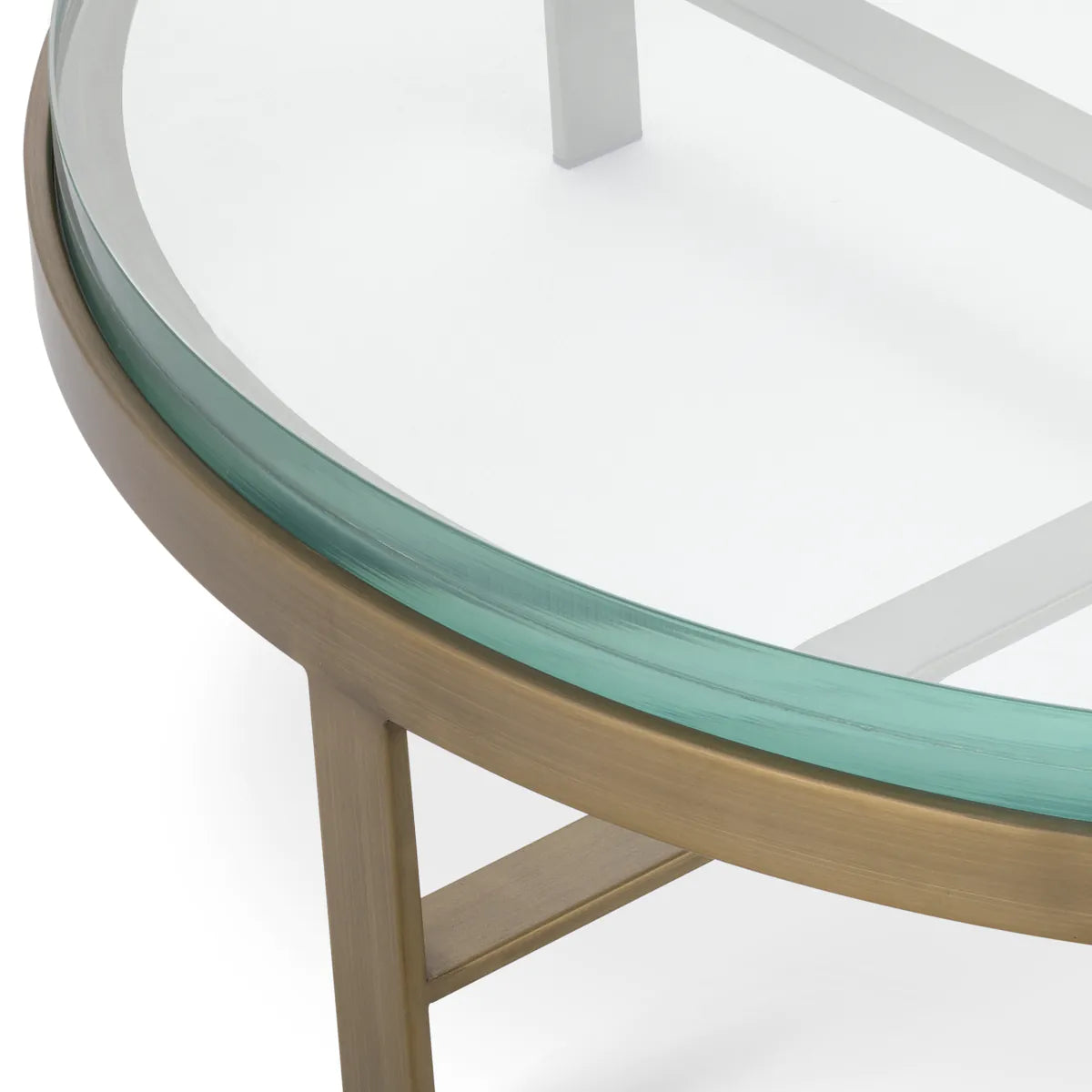 Hoxton Coffee Table | Brass