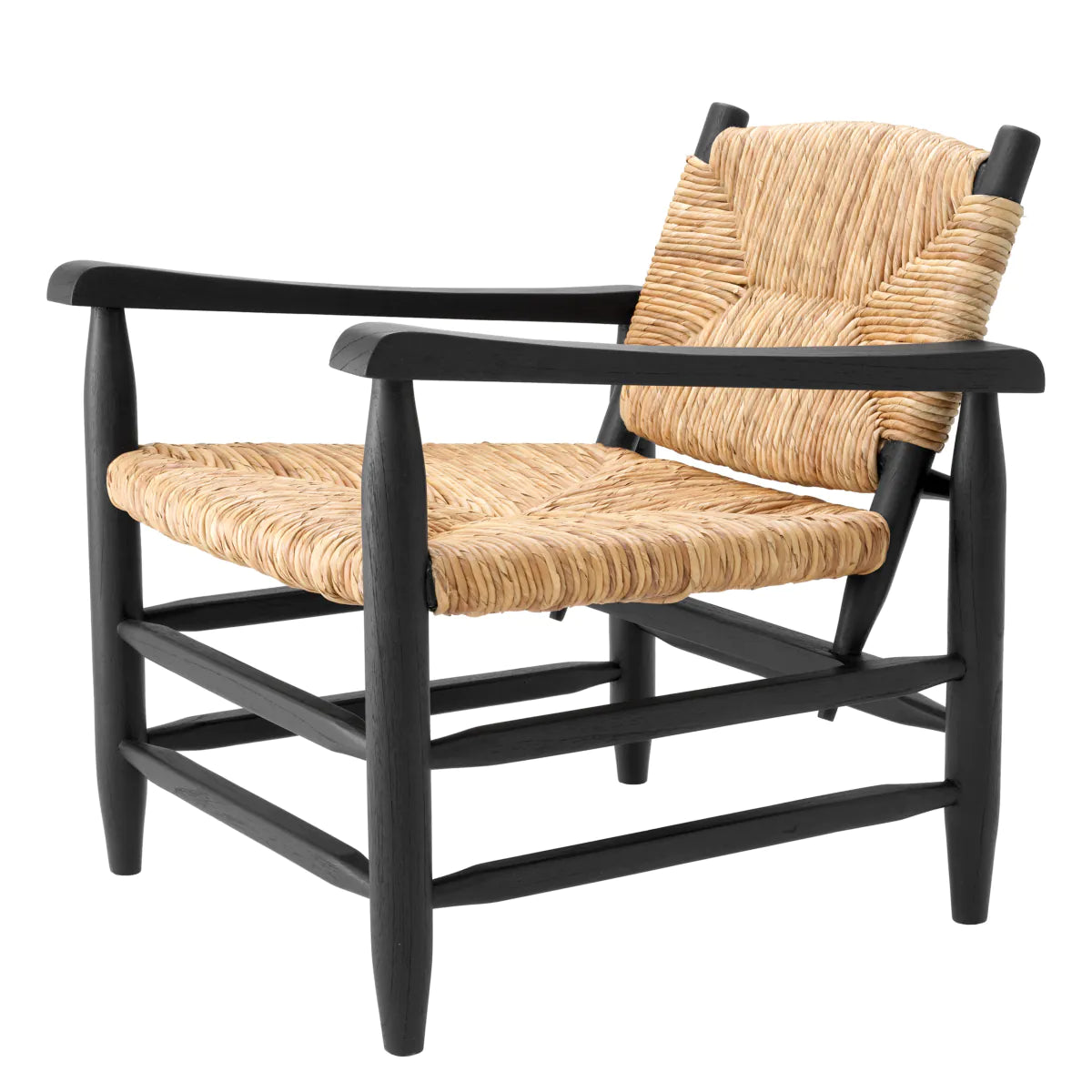 Elliot Lounge Chair | Natural or Black