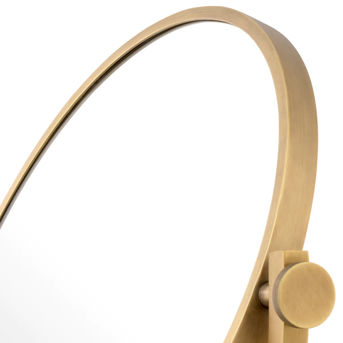 Travertine Base Vanity Mirror