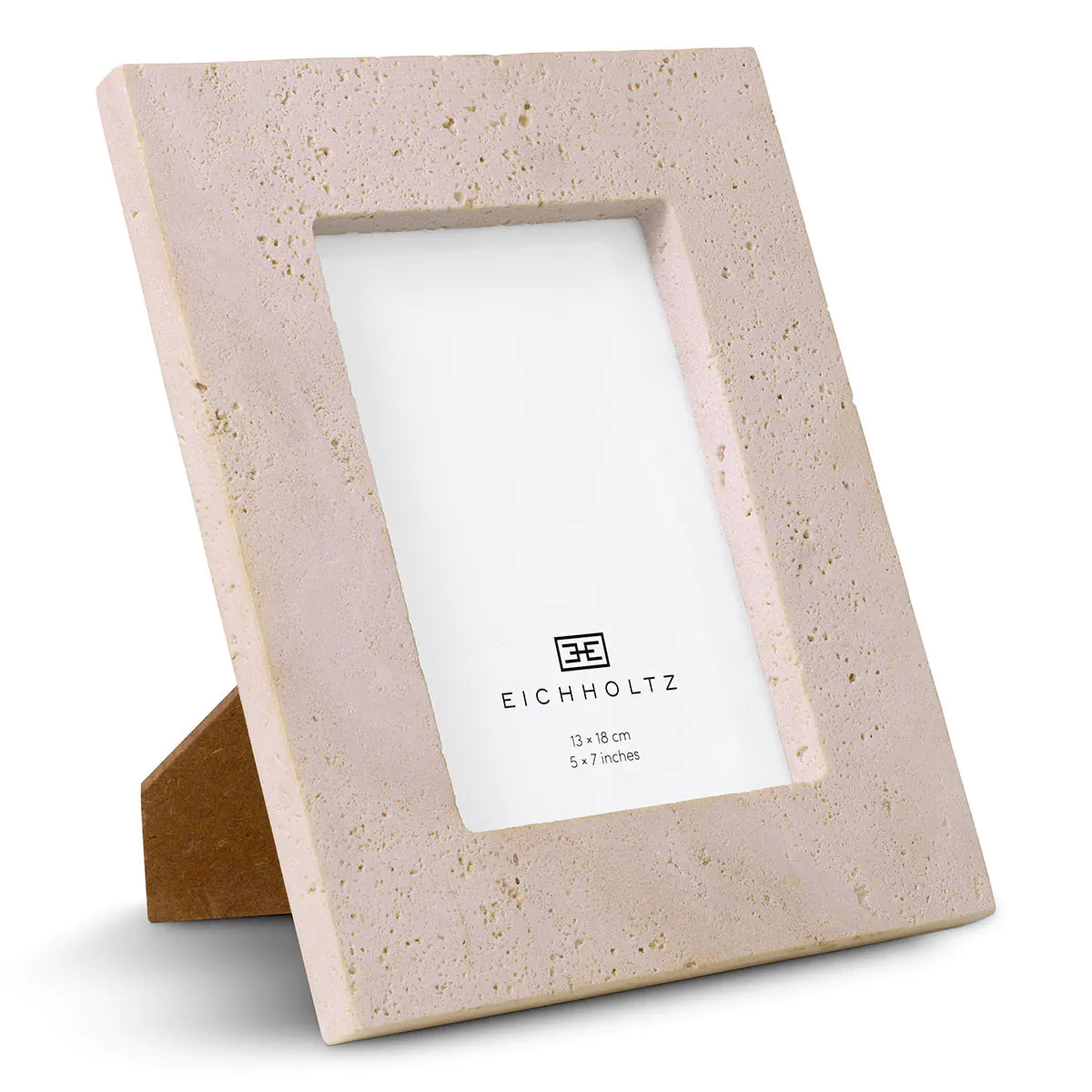 Ribbed Marble Picture Frames | White
