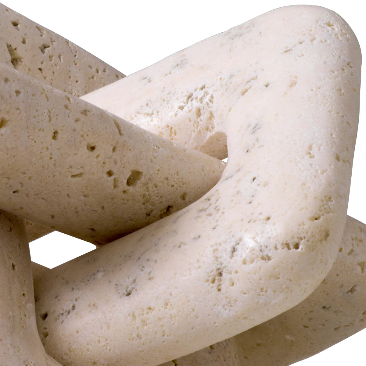 Marble Knot Sculpture | Travertine