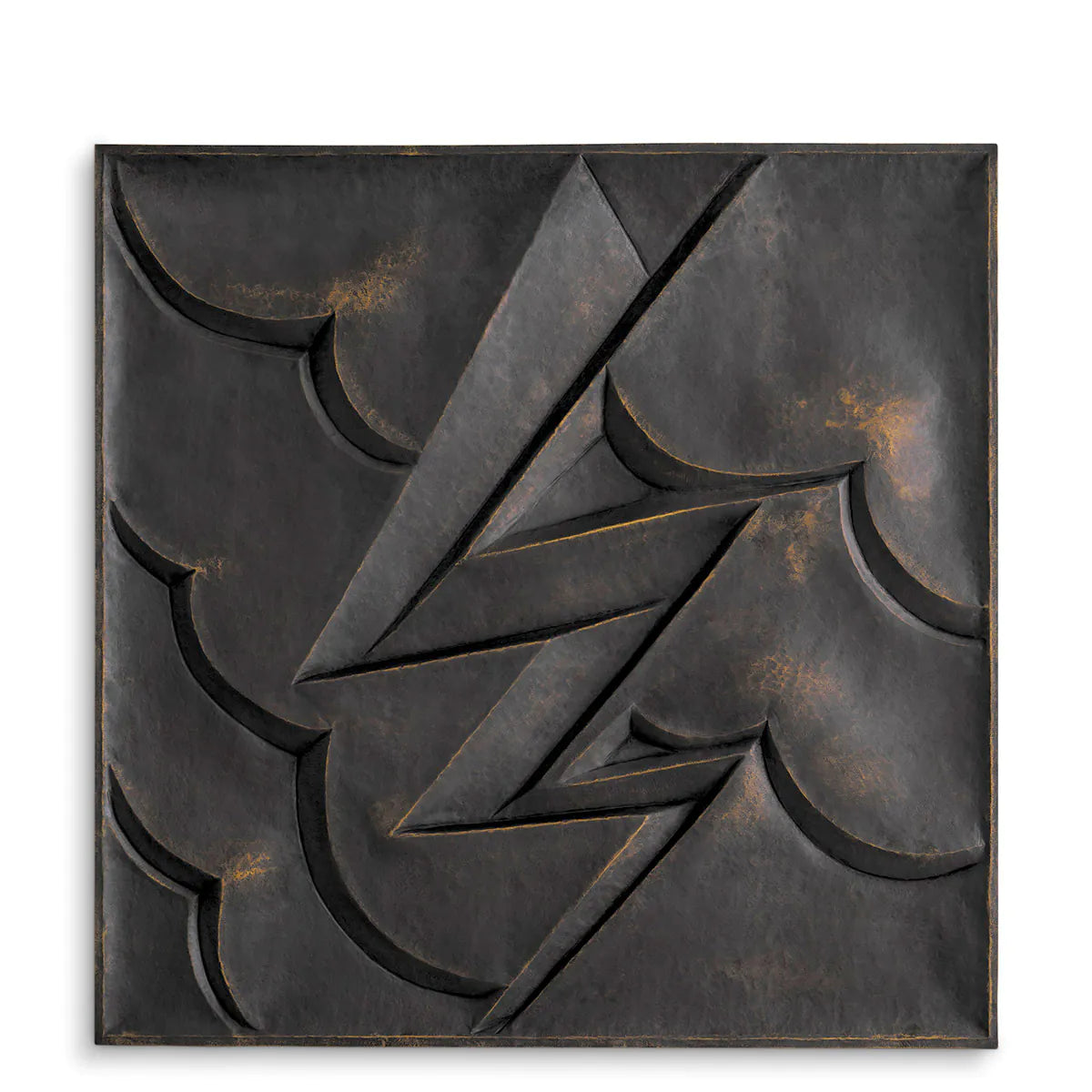 Azurea Bronze Bas-Relief Panel II