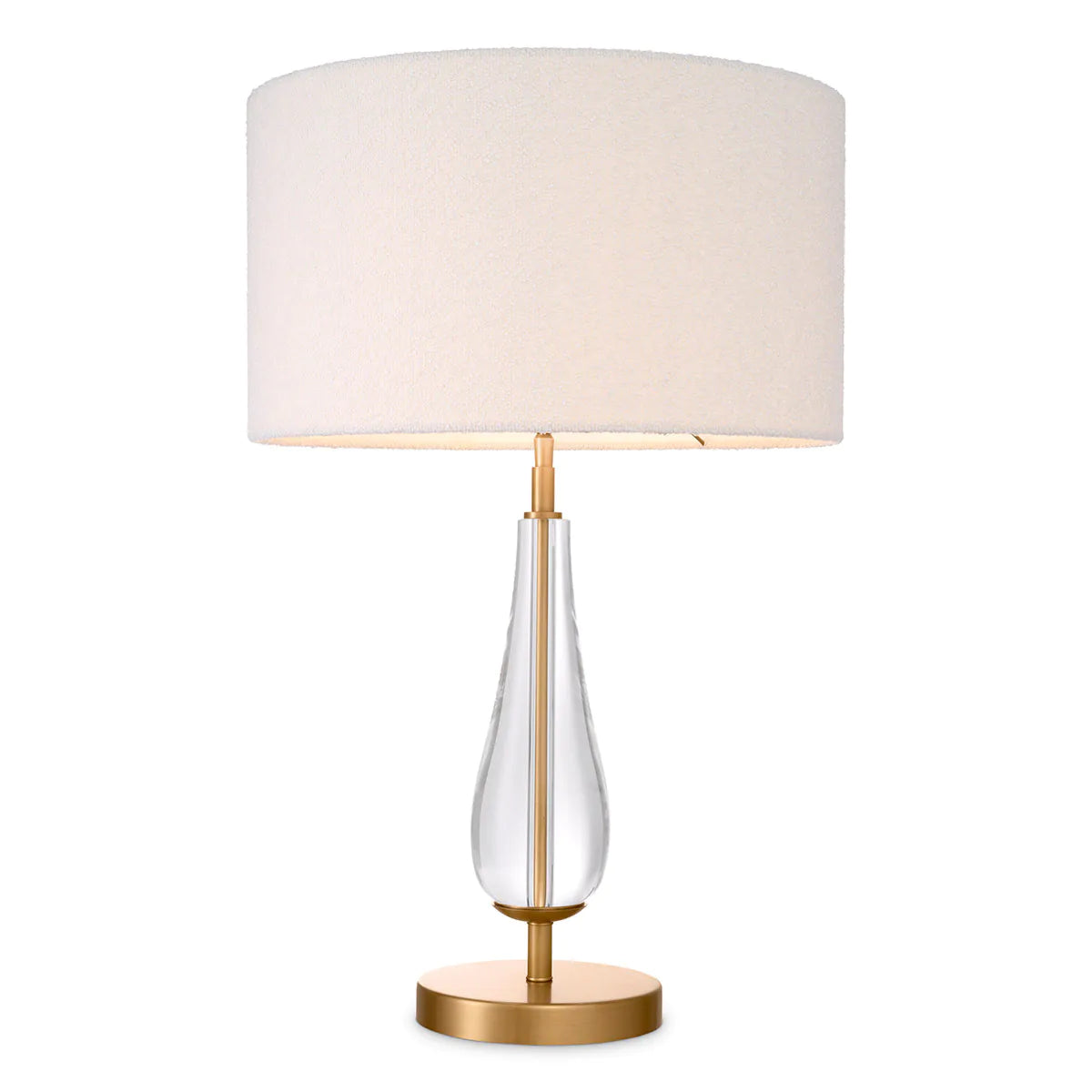 Teardrop Crystal Table Lamp