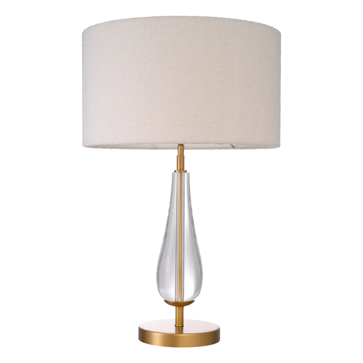 Teardrop Crystal Table Lamp