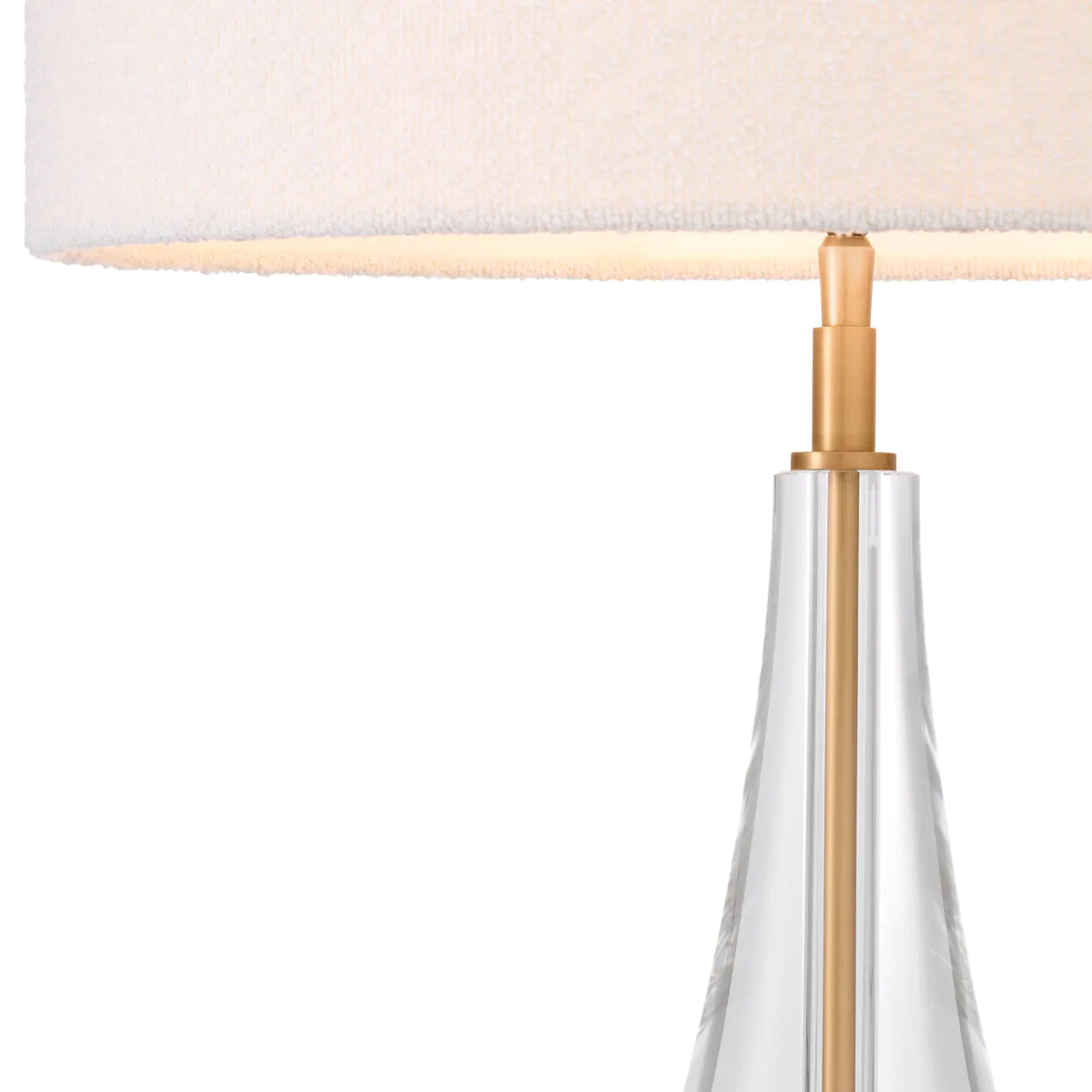 Teardrop Crystal Table Lamp