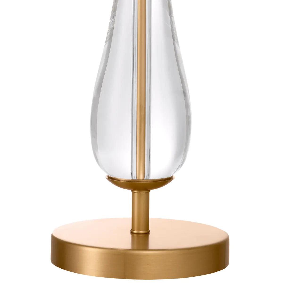 Teardrop Crystal Table Lamp