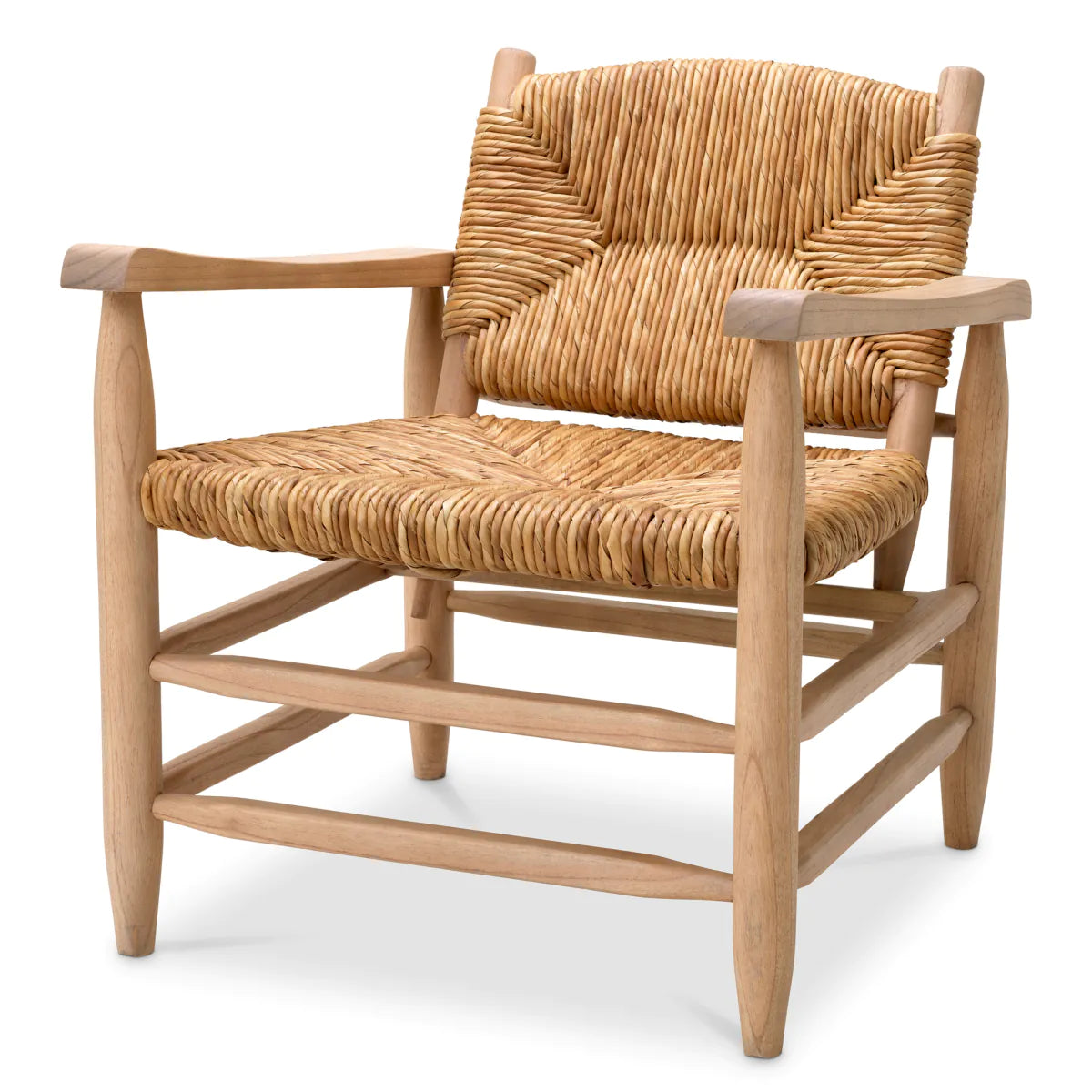 Elliot Lounge Chair | Natural or Black