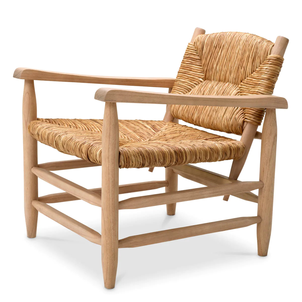 Elliot Lounge Chair | Natural or Black