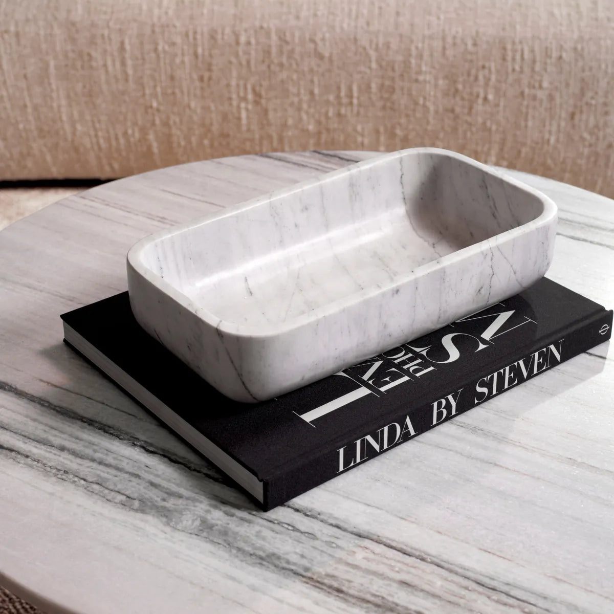 Carerra Marble Bowl