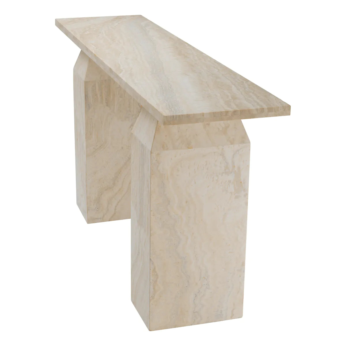 Axia Travertine Console
