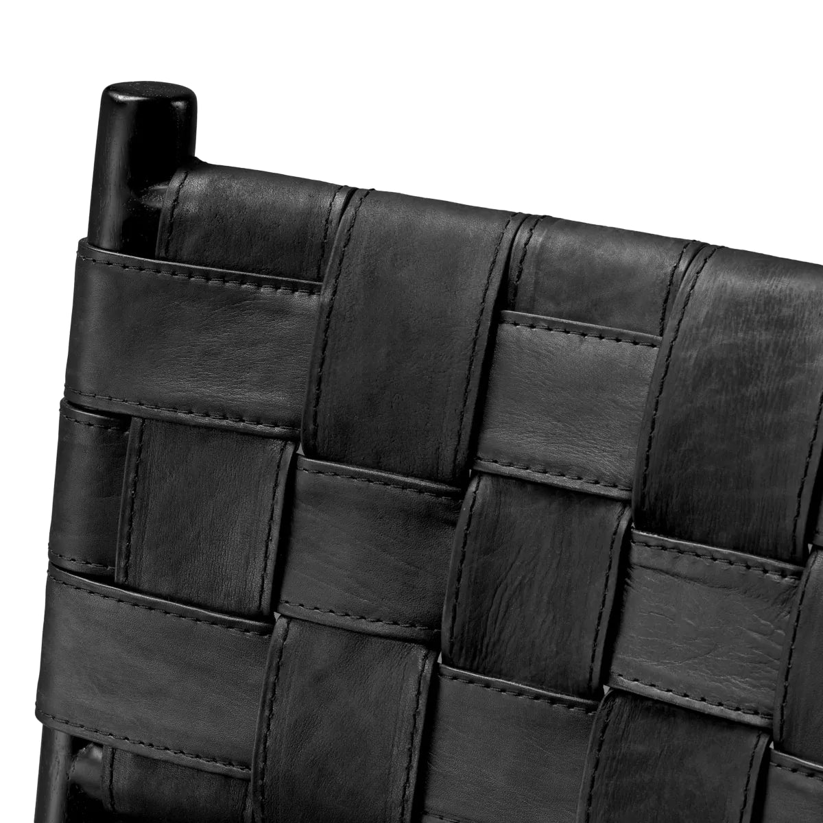 Tiberio Leather Dining Chair | Armless