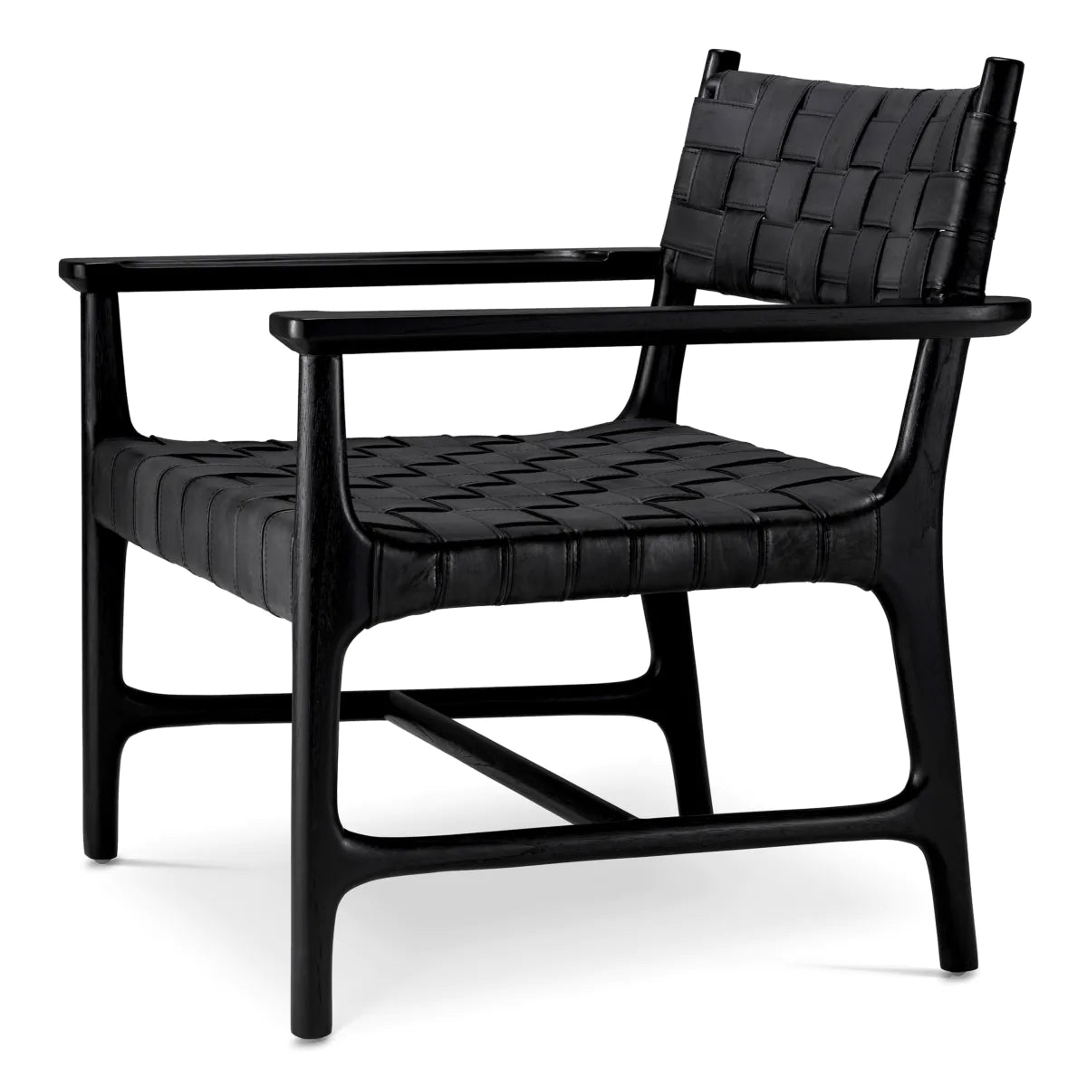 Tiberio Leather Lounge Chair