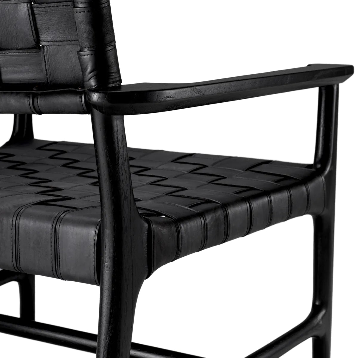 Tiberio Leather Lounge Chair