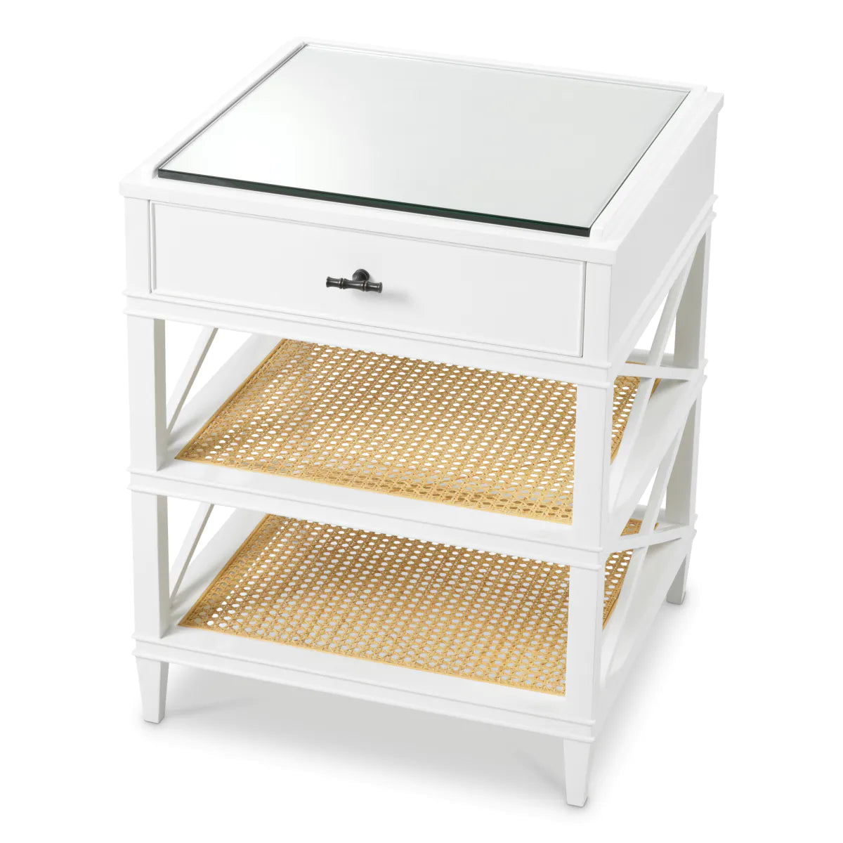 Malibu End Table | White