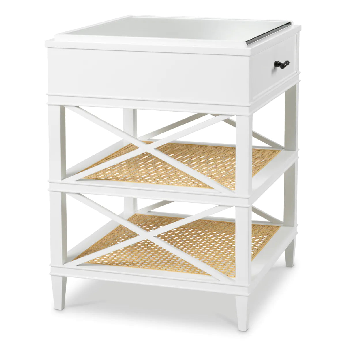 Malibu End Table | White