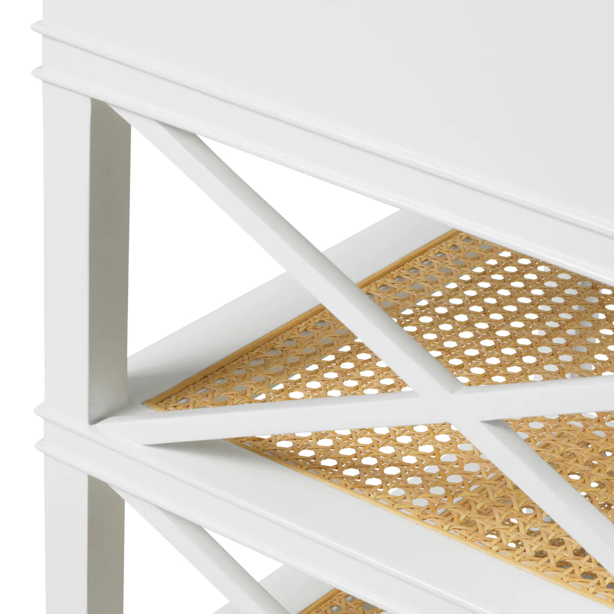 Malibu End Table | White