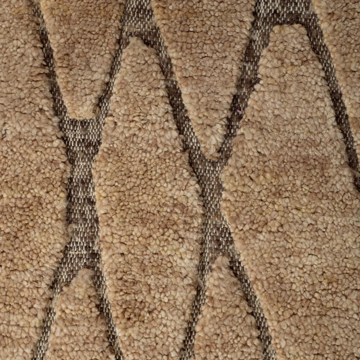 Coralie Wool Rug | Brown
