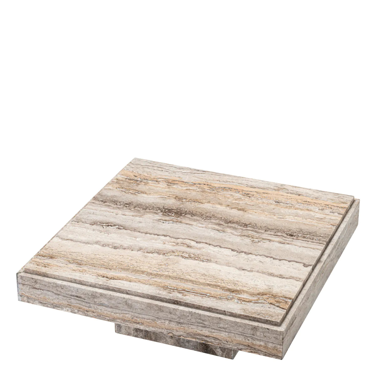 Sartoria Coffee Table | Silver Travertine