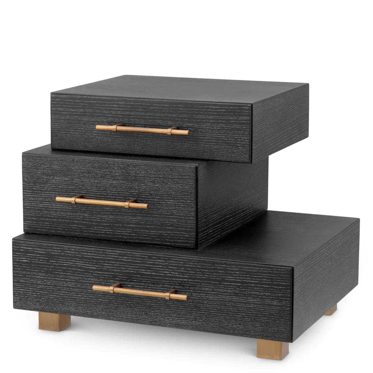 Evendale Charcoal Oak Nightstand
