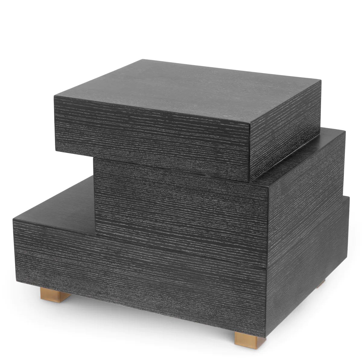 Evendale Charcoal Oak Nightstand